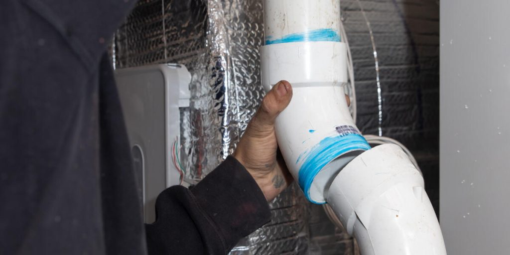 how to keep air conditioner drain from clogging